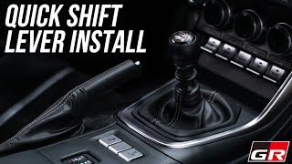 2022 GR86BRZ Short Throw Shifter Install [upl. by Ennaeirrac]