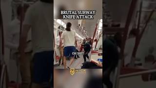 Brutal Reality of Knife 🔪 Attacks in a Street Fight knifedefense [upl. by Sualocin339]