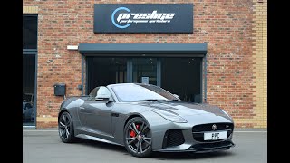 2017 17 Reg  Jaguar FType 50 V8 SVR 575ps Auto AWD ss 2dr Convertible [upl. by Bricker480]