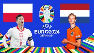 HIGHLIGHTS EURO 2024  HÀ LAN VS BA LAN [upl. by Mairym]