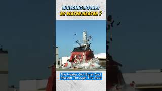 Can You Build a Rocket with a Water Heater 🚀💧 MythBusted [upl. by Ransell]