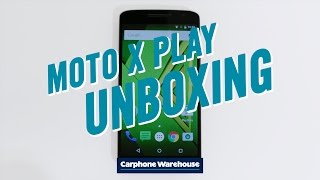 Moto X Play unboxing [upl. by Yecart]