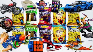 Latest Snacks Collection🤑Rubik Cube Gun Bluetooth Speaker Rc Car Drone Helcopter Pubg Car Pen [upl. by Areyk]