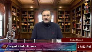 Legal Solutions with Harjap Bhangal  LIVE  01122023 [upl. by Ecile]