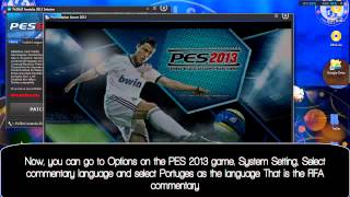 PCTutorial How To Change PES 2013 Commentary To FIFA Commentary [upl. by Lyrac]