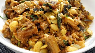 sylheti begun diye shutki recipe  bangladeshi style ranna [upl. by Lucier717]