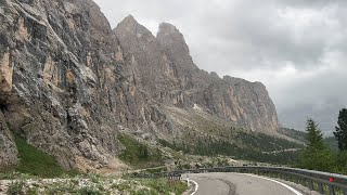 Driving from Cortina dAmpezzo to Ortisei Dolomites  Italy 4K UHD [upl. by Morgenthaler]