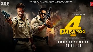 Dabangg 4 official trailer l Salman Khan l Ajay Devgan l Tiger shroff l Arbaaz Khan l Sonakshi Sinha [upl. by Eniaral]