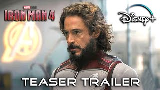 IRONMAN 4 TEASER TRAILER 2024 Robert Downey Jr Katherine Langford Concept [upl. by Yznyl]