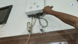 gas geyser not working  गीजर में पानी कम आ रहा है कैसे ठीक करे  water heater not working [upl. by Nial]