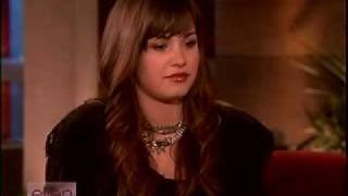 Demi Lovato on Ellen Degeneres [upl. by Dreddy45]