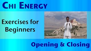 Chi Energy  Exercises For Beginners  Opening amp Closing [upl. by Ateloiv]