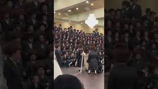 Toldos Avrohom Yitschok Rebbe Dances Mitzvah Tantz  Menachem Av 5782 [upl. by Ynneg877]