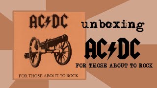 CD ACDC For Those About to Rock  UNBOXING [upl. by Yrruc]