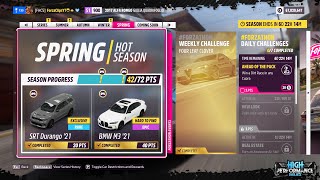 Forza Horizon 5 Spring Season  Festival Playlist Series 37  High Performance Dailies  Full Guide [upl. by Harden464]