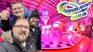 We Visited Funderland RDS Dublin  AWESOME Irish Indoor Funfair [upl. by Akirret]