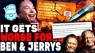 Ben amp Jerrys HUMILATED In New Hilarious Way As They REFUSE To Answer For WOKE Backfire [upl. by Hey]