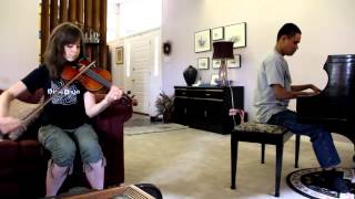 quotCRYSTALLIZEquot  LINDSEY STIRLING JAMS WITH BLIND PIANO PRODIGY KUHAO CASE [upl. by Harlie]