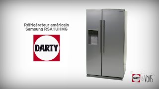 Réfrigérateur américain Samsung RSA1UHMG  démonstration Darty [upl. by Himelman183]