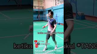 Agar Backhand kuat kebelakang [upl. by Nyltyak]