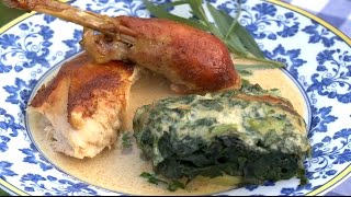 Recette  poulet à lestragon et son gratin printanier  Météo à la carte [upl. by Ingold]