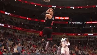 SHOWTIME in Chicago Lonzo FullCourt Dime to 360 Lavine Dunk ‼ [upl. by Eduard]