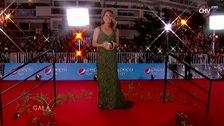 Katherine Salosny inauguró la alfombra roja y acá se luce en 360 grados  GALA 2015 [upl. by Jasmina520]