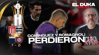 DOMINGUEZ Y ROMAGNOLI PERDIERON  Estudiantes vs Gremio01 Liverpool vs San Lorenzo10 ELDUKA [upl. by Ereynihc]