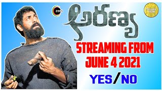 Aranya Movie Releasing On june 4 2021 Yes or No  Rana Daggubati  Telugu view [upl. by Aoniak]