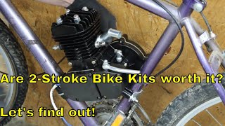 Are 2Stroke Bicycle Engine Kits worth it Lets find out [upl. by Ajnot]