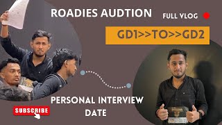 ROADIES AUDTION  GD 1 Clear  Road to Personal Interview  part 1  GD Cracked [upl. by Ludwog]