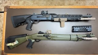 Benelli M4 Gen 2 T Pro Vs Beretta 1301 Mod 2 Best 12 Gauge Semi Auto Tactical Shotgun Comparison [upl. by Yr218]