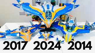 Lego Marvel Guardians of the Galaxy Milano Comparison 2024 [upl. by Sholeen]