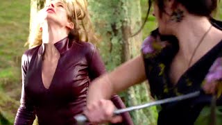 Cara Mason vs Dennee Amnell Legend of the Seeker  S2E07  quotResurrectionquot [upl. by Atoked933]