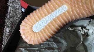 Unboxing amp On Feet Adidas Yeezy Boost 750 Glow [upl. by Notelrac]