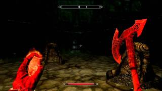 Skyrim Gameplay The Horn of Jurgen Windcaller Puzzle 1 Solved [upl. by Spurgeon]