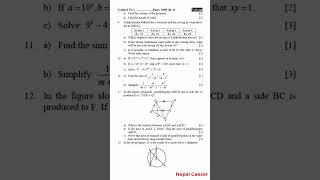 C Math PABSON MIDTERM EXAM 2080 [upl. by Anaj890]