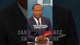 ‘Have I Got News For You’ comedian Amber Ruffin reacts to Sarah Huckabee Sanders [upl. by Feinstein]