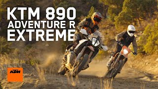 Chris Birch gets EXTREME on the KTM 890 ADVENTURE R  KTM [upl. by Ailaroc632]