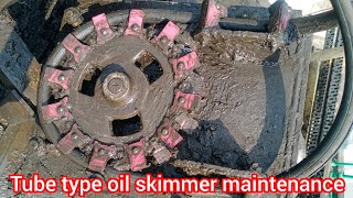 tube type oil skimmer  oil skimmer maintenance in Hindi  oil pump pump mechanical [upl. by Evangelia]