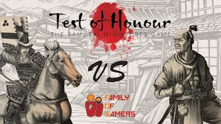 Test of Honour Battle Report Kojiro VS Mounted Samurai [upl. by Tori371]