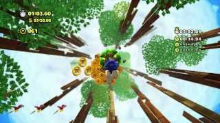 Sonic Lost World  Wii U  Desert Ruins Zone 2 [upl. by Enerual]