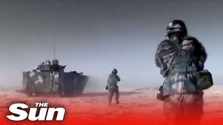 New Chinese military video brimming with its latest weapons [upl. by Ttennaj314]