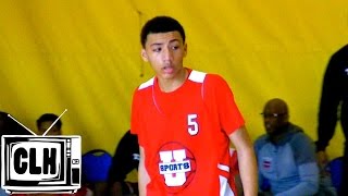 Jahvon Quinerly Smooth Freshman with NBA Range  Class of 2018 Basketball [upl. by Aneladdam]