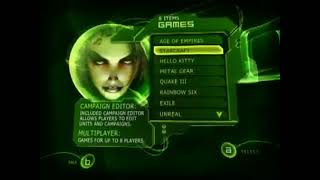 Original Xbox PrototypeBeta Dashboard with Sound [upl. by Dolhenty]