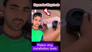 Piston ring installation and Remove hack tools youtubeshorts mechanic ytstudio shorts video [upl. by Azile]