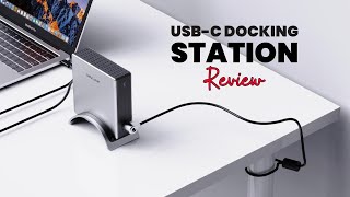 WAVLINK Laptop Docking Station Review Universal Dock for Mac amp Windows  USBC Docking Station [upl. by Ellenwahs]