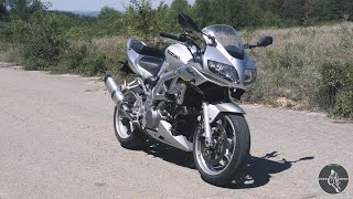 Suzuki SV 1000 S Barracuda exhaust sound check by Stef Moto [upl. by Idolah672]