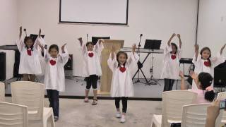 COREOGRAFÍA INFANTIL quotVENGO A ADORARTEquotMISIÓN PARA CRISTO EN JAPÓN [upl. by Immat]