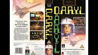 Original VHS Opening and Closing to DARYL UK VHS Tape [upl. by Hermosa]